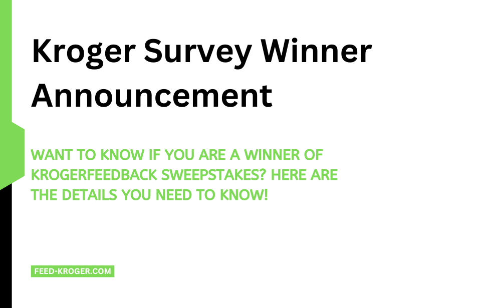 Kroger-Survey-Winner-Announcement