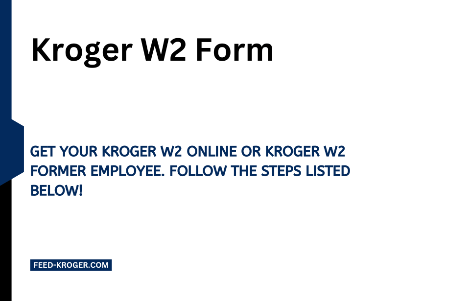 Kroger-W2-Form