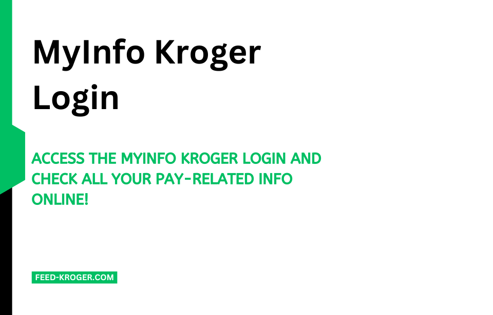 MyInfo-Kroger